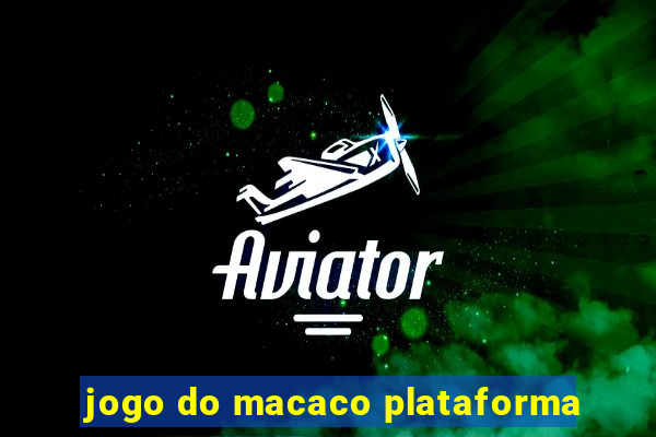 jogo do macaco plataforma